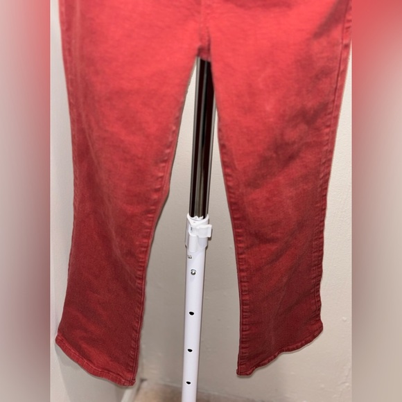 Frame Denim Women's Red Le Crop Mini Boot Jeans Size 24 - Picture 7 of 10